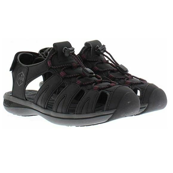 Khombu Shoes - Khombu Ashley Black Women's Active Sandles 8